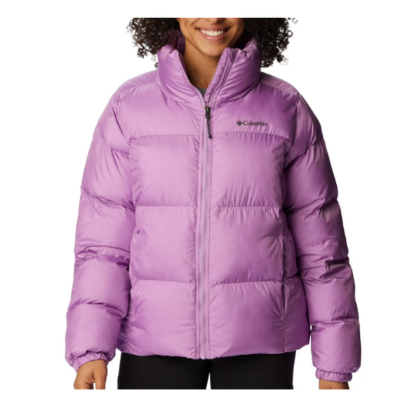 Columbia Womens Puffect Jacket Gumdrop Size L Purple $180 - Picture 1 of 8